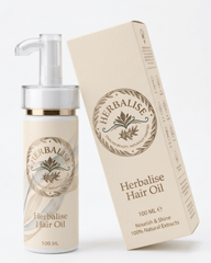 Herbalise Hair Oil 150ml – Argan, Rosemary & Black Seed for Growth - herbalise