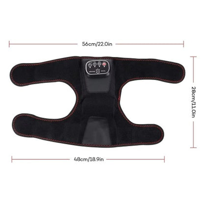Wireless Heated Knee Massager with Air Pressure Compression