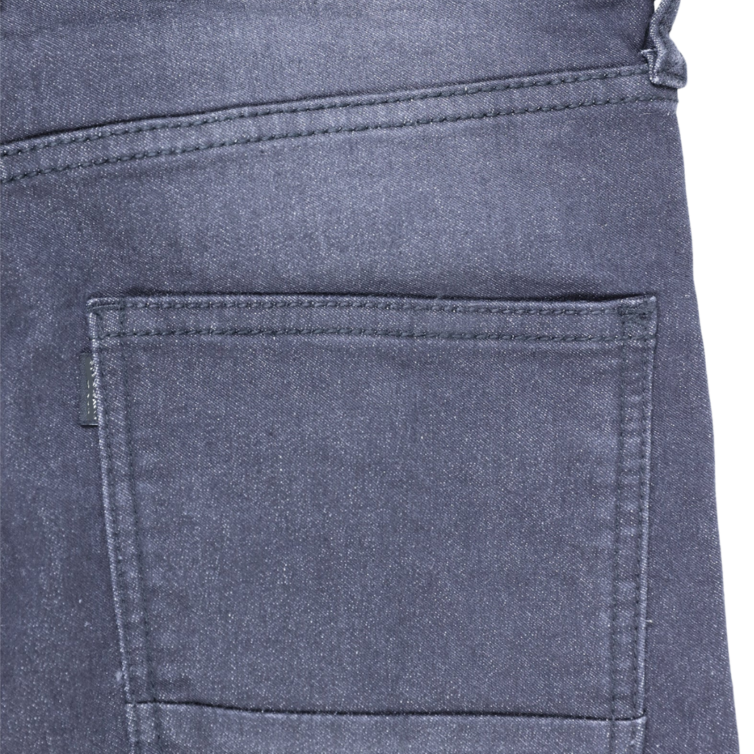 Men's Grey Denim Jeans - Regular/straight Fit, Export Quality