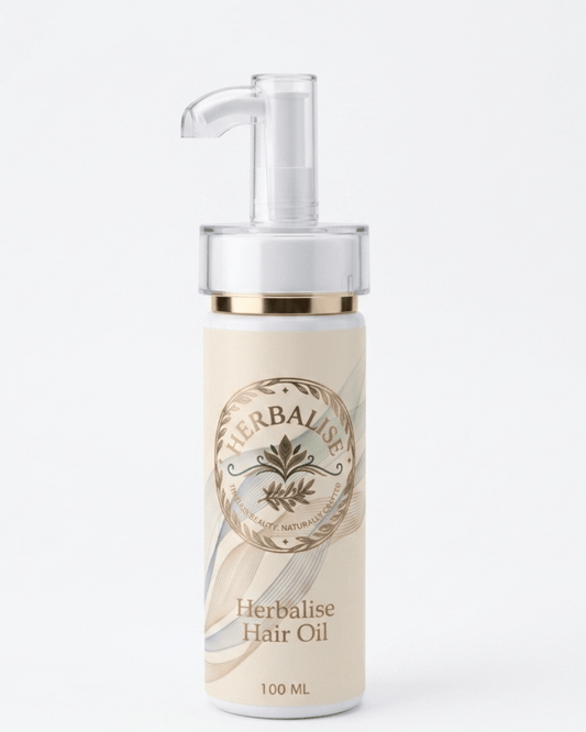 Herbalise Hair Oil 150ml – Argan, Rosemary & Black Seed for Growth - herbalise