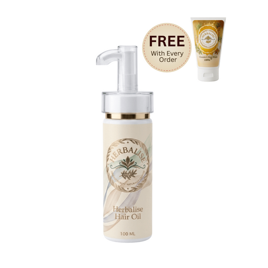 Herbalise Herbal Hair Oil for Growth & Strength - herbalise
