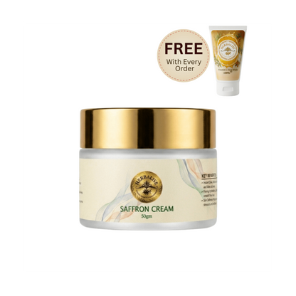 Herbalise Herbal Saffron Cream for Natural Skin Glow - herbalise