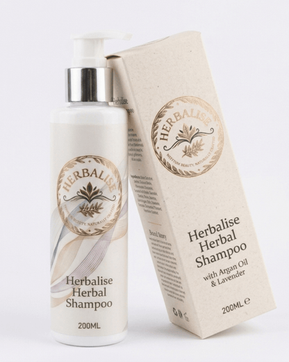 Herbalise Herbal Shampoo 200ml – Aloe Vera, Green Tea & Shikakai - herbalise