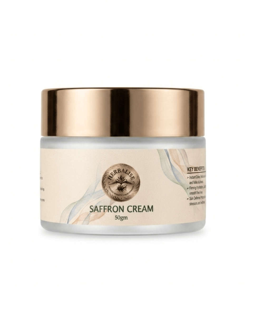 Herbalise Saffron Cream 50g – Natural Glow & Skin Brightening Cream - herbalise