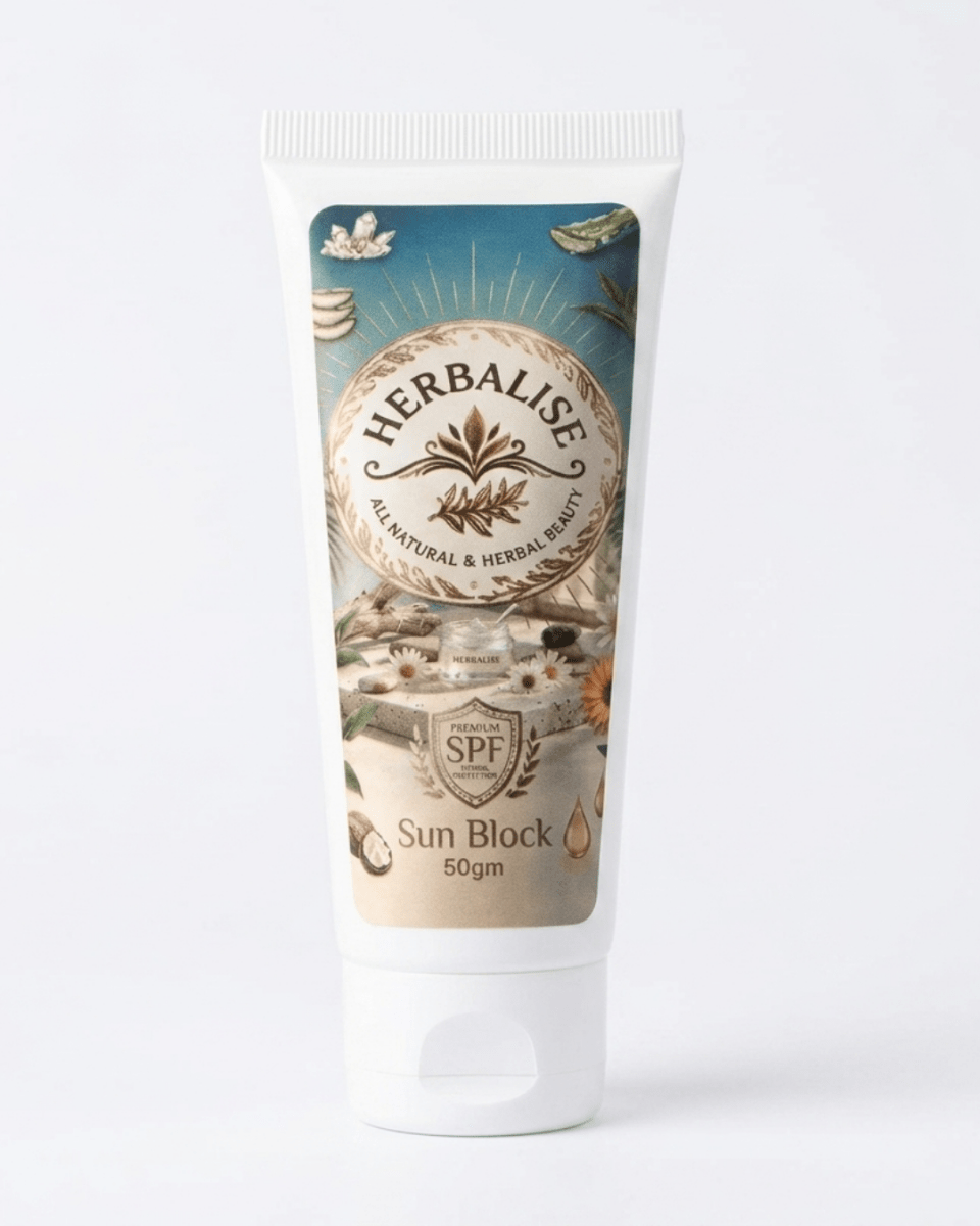 Herbalise SPF Sunblock 50g – Aloe Vera & Green Tea UV Protection - herbalise