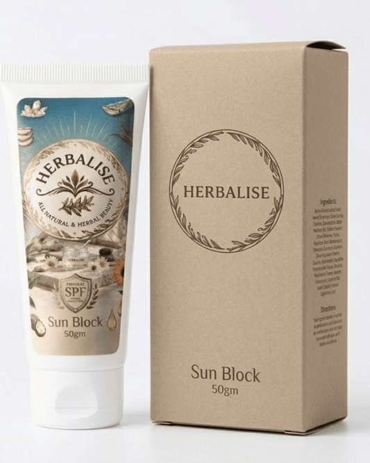 Herbalise SPF Sunblock 50g – Aloe Vera & Green Tea UV Protection - herbalise