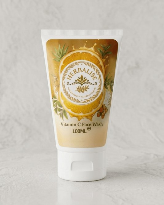 Herbalise Vitamin C Face Wash 100ml – Brighten, Glow & Transform - herbalise